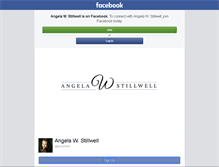 Tablet Screenshot of angelawstillwell.com